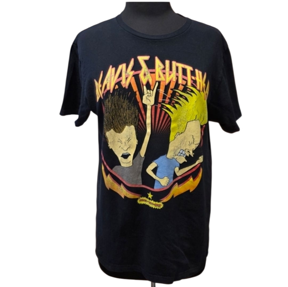 Beavis & Butthead 90s T-shirt Black Retro Vintage Style Grunge Tee